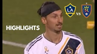 Zlatan Ibrahimovic vs Real Salt Lake Highlights | LA Galaxy vs Real Salt Lake 01/09/2018