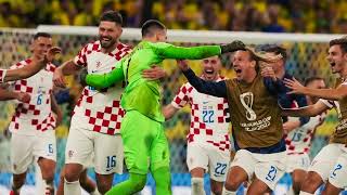 Croatia (4) 1-1 (2) Brazil | Croatia wins 4 - 2 on penalties | Neymar | Modric｜Qatar World Cup