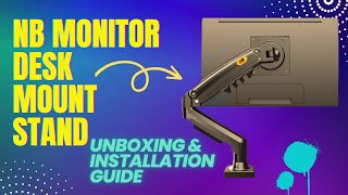 The Ultimate Desk Upgrade You NEED to see! NB North Bayou Monitor Desk Mount