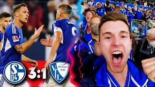 SCHALKE vs BOCHUM 3:1 Stadion Vlog 🔥 Derby im Pott! Endlich der erste Sieg!