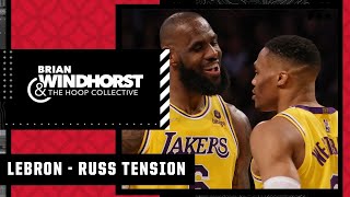 How much tension is there between LeBron James and Russell Westbrook? | The Hoop Collective
