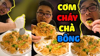 CƠM CHÁY CHIÊN GIÒN.Recipe #shorts