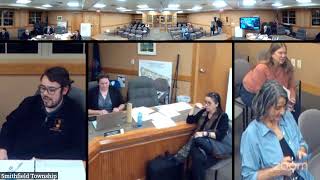 Smithfield Twp. Board of Supervisors Meeting - 11/26/2024