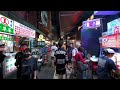 4k hdr｜walking around taipei shilin night market after typhoon【台北士林】颱風過後逛士林夜市