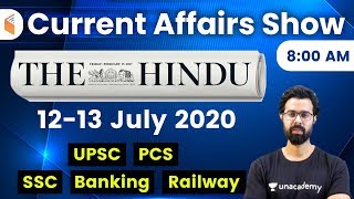 8:00 AM - Daily Current Affairs 2020 by Bhunesh Sir | 12-13 July 2020 | wifistudy