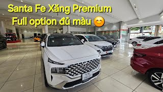 SANTAFE XĂNG PREMIUM FULL OPTION LƯỚT 7.000 KM