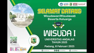 UNIVERSITAS ANDALAS - WISUDA I 2025