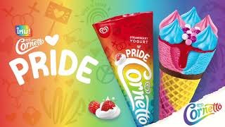 ใหม่! คอร์นเนตโต ไพร์ด ครั้งแรกของโคนสองสี 🍦🏳️‍🌈