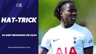 Damola Ajayi Hat-Trick Full Match Highlights | Tottenham 5 - 3 West Brom | U18 Premier League