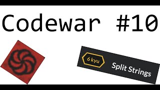 JavaScript Coding Challenge #10 | Splits Strings
