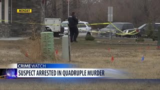 Man arrested in North Dakota quadruple murders