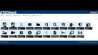 How To Customize your Techweb Tiles (Oregon Tech Intranet)
