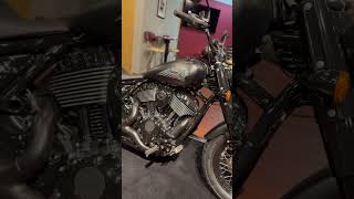 2024 Indian Chief Bobber Dark Horse Black Smoke