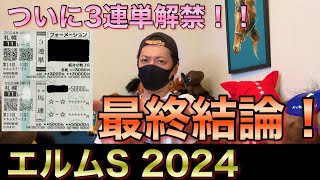 【エルムステークス2024】最終結論！久しぶりの3連単大勝負！買った馬券はこれ！