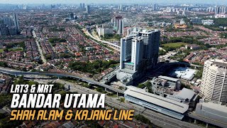 LRT3 Bandar Utama (SA01) & MRT Bandar Utama (KG09), Petaling Jaya / Shah Alam Line & Kajang Line