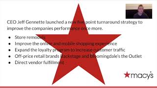 Macy's Case Analysis