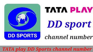 TATA play par DD sports channel number