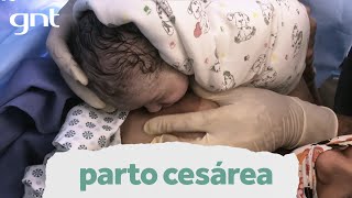 Parto cesárea: gravidez natural após tentativa de fertilização | Partos Emocionantes | Boas Vindas