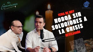 #ElChochólogo🤠| NOBOA HABLA HU3V4D4$ EN TELEVISIÓN NACIONAL SOBRE LA CRISIS ELÉCTRICA