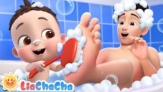 Bath Song | Wash Daddy's Feet | Fun Bath Time Song + Songs for Kids | Nursery Rhymes & Kids Songs