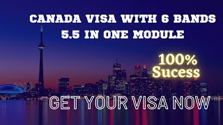 Canada accepting 5.5 in one module | canada visa with 6 bands #canadavisa #5.5bands