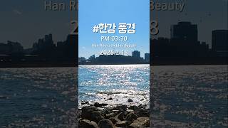 한강풍경 🌊🌉 #한강뷰 #한강 #감성영상 #도시속여유 #한강산책