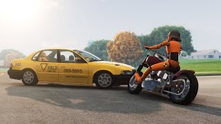 BeamNG Drive - Realistic Motorbike and Quad Crashes