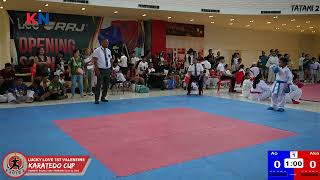 Day 2 I Kumite I Match 1 I Tatami 2 I Lucky Love 1st Valentine Karatedo Cup