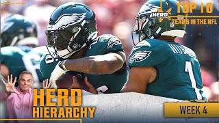 Herd Hierarchy: Eagles, Bills highlight Colin's Top 10 heading into Week 4 | NFL | THE HERD