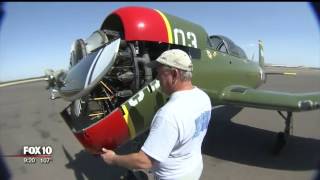 Retired warbird takes to the skies again