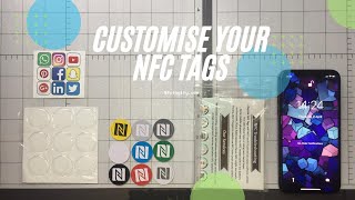 NFCTAGIFY, NFC Tags, Customise your own NFC Tags/ reading and writing with iphone x.