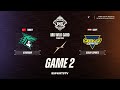 ULFHEDNAR vs Geekay Esports GAME 2 M6 World Championship Wild Card Stage | GKE vs ULF ESPORTSTV