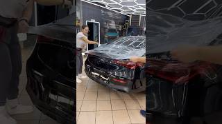 Jak zabezpieczamy klapę Mercedesa CLE folią PPF #MercedesCLE #FoliaPPF #Detailing #PolonezGarage