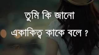 ekakito mani ki,একাকিত্ব মানি কি?