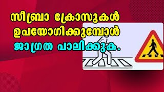 Kerala | Malayalam Latest News | Zebra Crossing | സീബ്രാ ക്രോസുകൾ ഉപയോഗിക്കുമ്പോൾ ജാഗ്രത പാലിക്കുക