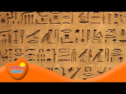 What were the four categories of hieroglyphic writing?