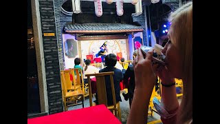 成都茶馆京剧变脸#Chinese opera#Tea house in Chengdu