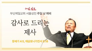 [부산제일교회 서울성전] 2024년 11월 17일 주일 대예배