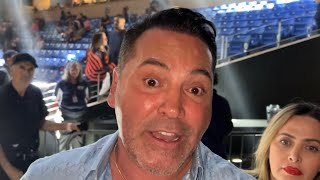 OSCAR DE LA HOYA GIVES AN UPDATE ON RYAN GARCIA, HINTS ON POTENTIAL REMATCH VERSUS DAVIS