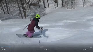 高畑スキー場　レッドコース　コブ　 2021年3月27日 No14  Takahata Ski Resort Japan Bumps 高畑滑雪胜地 日本