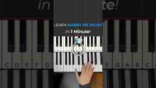 How to play Love Story on Piano in Under 1 Minute