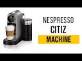 Nespresso CitiZ Coffee and Espresso Machine by De'Longhi with Milk Frother