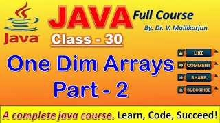 Java Array Programs with Examples | Beginner to Advanced | VMK Code Tutor