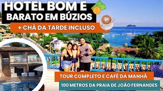 🏖️ ONDE FICAR EM BÚZIOS? Hotel Barato e Confortável Com Piscina de Frente à Praia de João Fernandes.