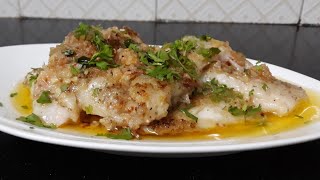 Basa fish with lemon and butter sauce#basa fish fry#lemon# ginger garlic butter# sauce#yummy#