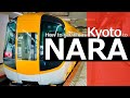 Travelling from Kyoto Station to Kintetsu Nara Station │ KINTETSU Limited Express