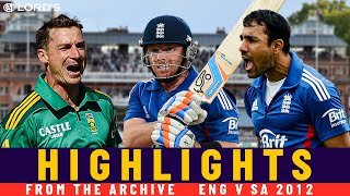 Bell Top Scores With The Bat after Tredwell's 3-Wickets! | Classic ODI | England v South Africa 2012