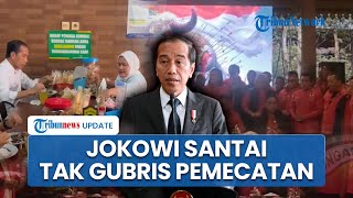 Tanggapan Santai Jokowi Pasca Dipecat PDI-P, Pilih Bermain Bareng Cucu, Ditemani Gibran-Selvi Ananda