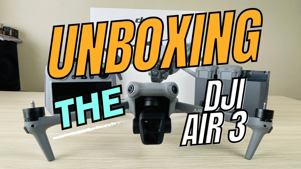 Unboxing DJI Air 3 Drone & RC2 Controller: Features & Specs Review ...