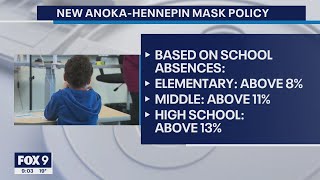Anoka-Hennepin school district changes mask policy | FOX 9 KMSP